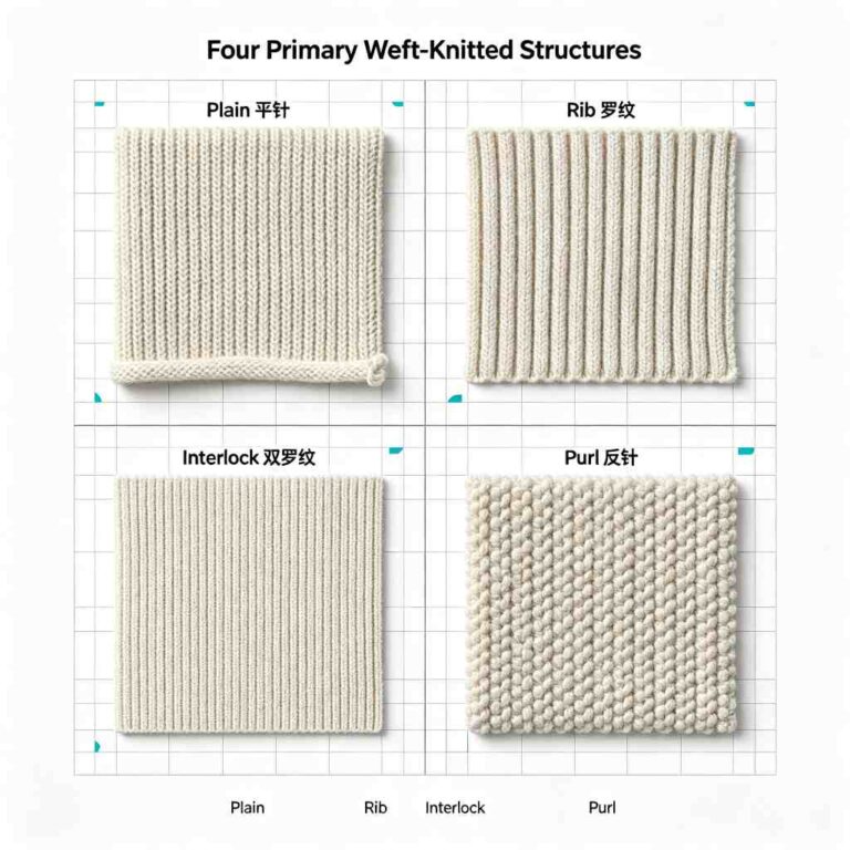 circular knitting machine fabrics